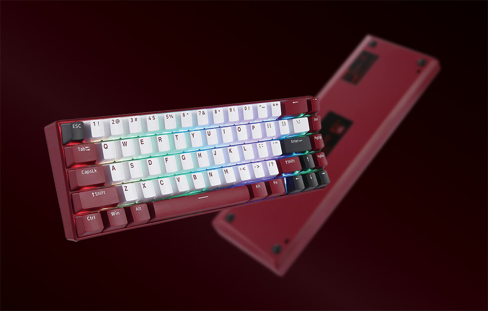 Klawiatura MOTOSPEED Dla graczy Anti-ghosting Podświetlenie RGB tryby podświetlenia Mechaniczna wytrzymała