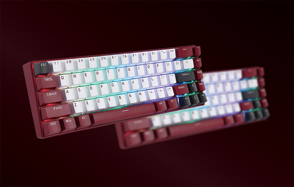 Klawiatura MOTOSPEED Dla graczy Anti-ghosting Podświetlenie RGB tryby podświetlenia Mechaniczna wytrzymała