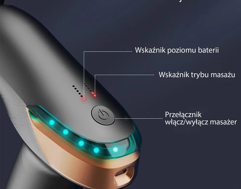 Pistolet do masażu EXTRALINK Gun Lite