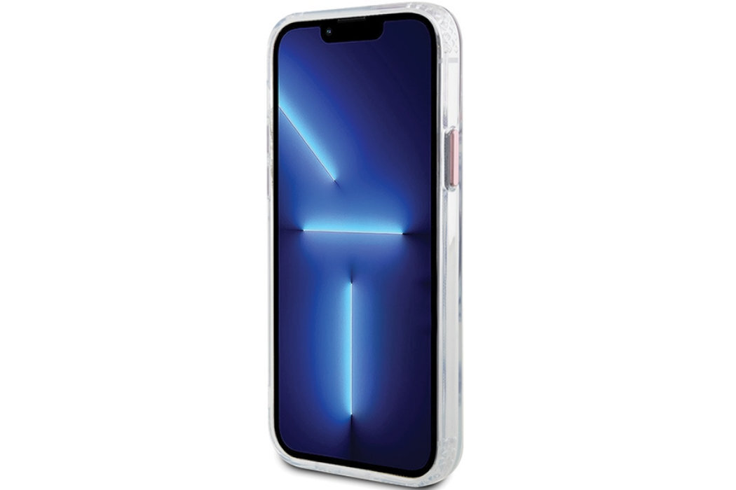 Etui GUESS Metal Outline Metal Logo do Apple iPhone 12/12 Pro luksus wytrzymałość marka elegancja styl wyrafinowanie