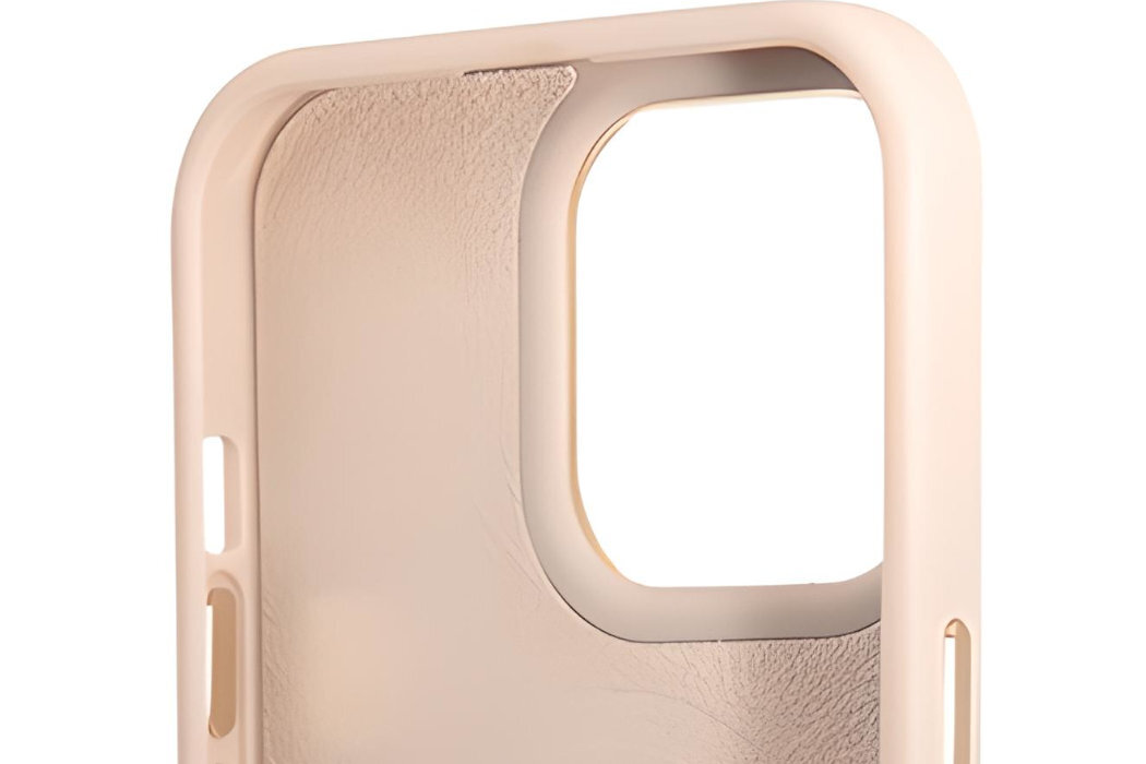 Etui GUESS 4G Peony Logo Plate do Apple iPhone 14 luksus wytrzymałość marka elegancja styl wyrafinowanie