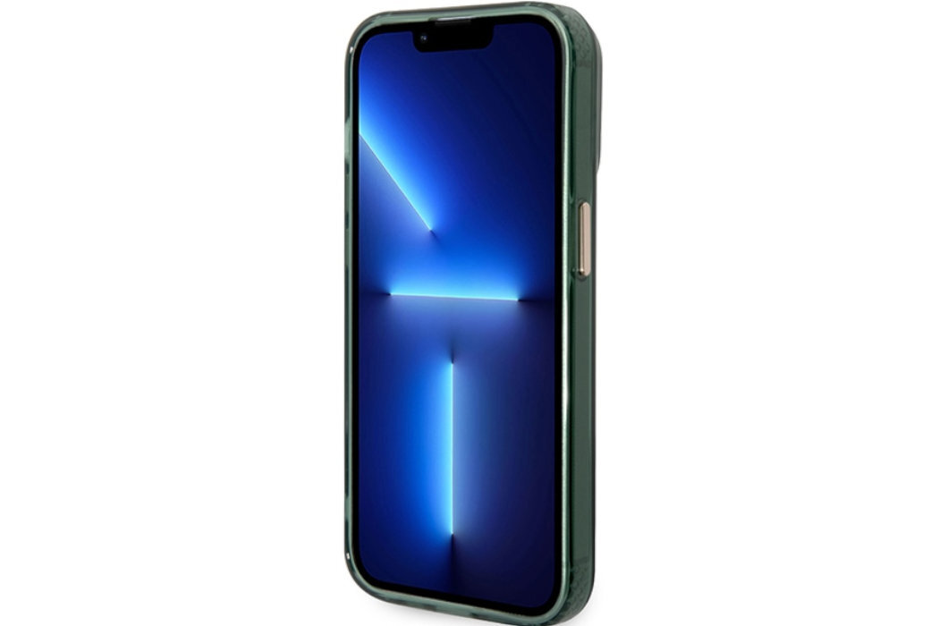 Etui GUESS Gold Outline Translucent Metal Logo do Apple iPhone 14 Pro Max luksus wytrzymałość marka elegancja styl wyrafinowanie