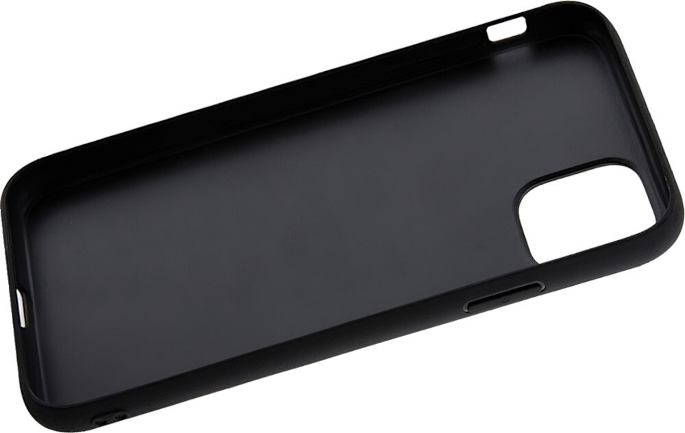 Etui KARL LAGERFELD Choupette 3D do Apple iPhone 11/Xr Czarny materiały wytrzymałość silikon mikrofibra wnętrze ochrona