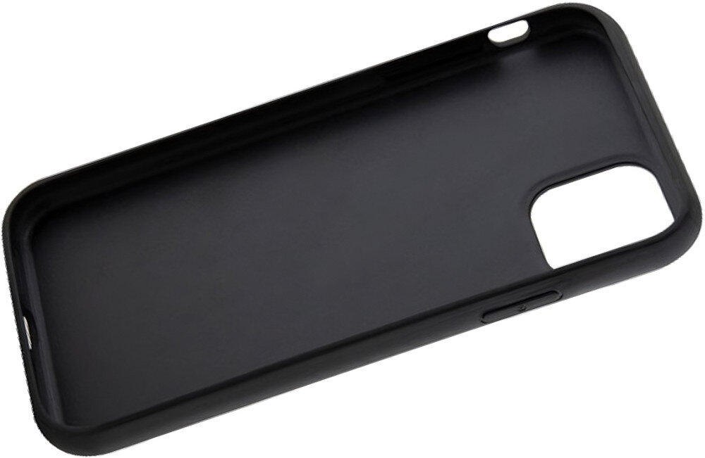 Etui KARL LAGERFELD Glitter Choupette do Apple iPhone 11/Xr Czarny dopasowanie wycięcia bezpieczeństwo