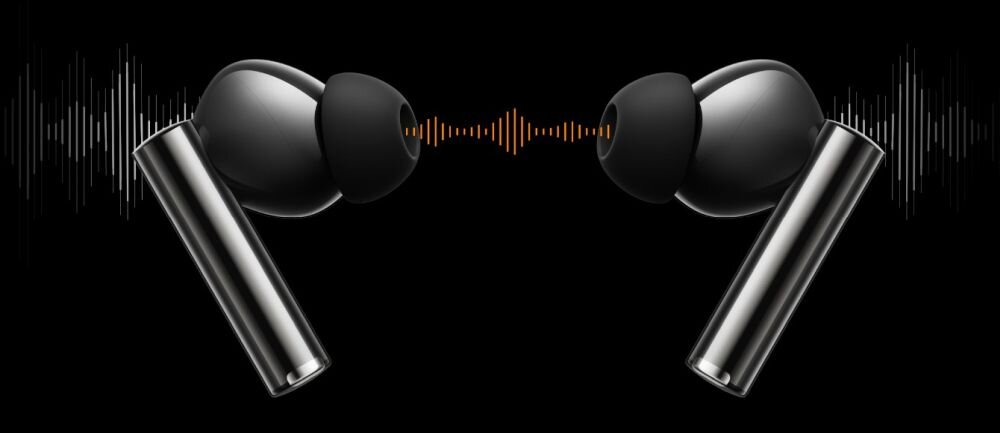 Słuchawki dokanałowe REALME Buds Air 5 Pro  dźwięk moc łączność szumy redukcja szumów hałas głośność zakres częstotliwość waga zasilanie ładowanie złącze port wtyczka działanie etui smartfon sterowanie wygoda muzyka