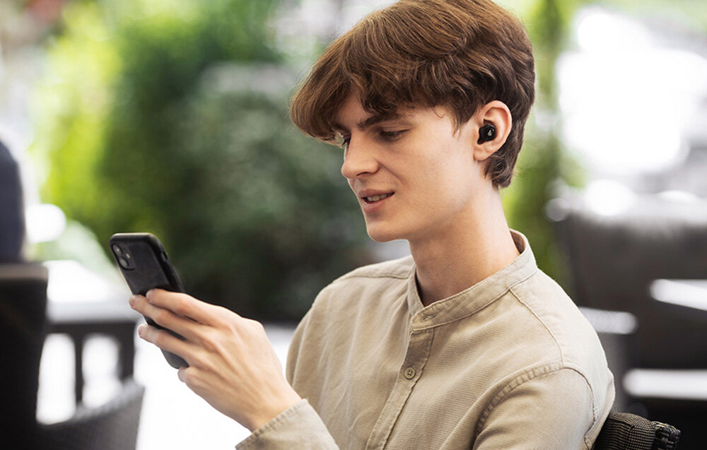 Słuchawki dokanałowe EDIFIER TWS1 PRO 2   dźwięk moc łączność szumy redukcja szumów hałas głośność zakres częstotliwość waga zasilanie ładowanie złącze port wtyczka działanie etui smartfon sterowanie wygoda muzyka