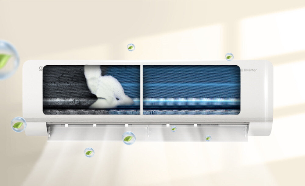 Klimatyzator Split GORENJE REA53IN KC REA53OUT KC Funkcja samoczyszczenia