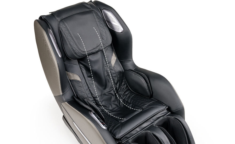 Fotel masujący iRest Easyq A166 posiada funkcje SL-shape, dzięki której masaż sięga aż do pośladków.