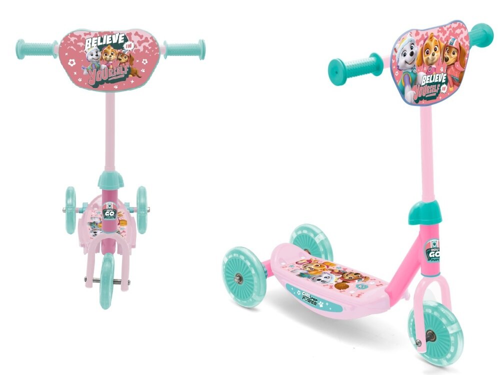 Hulajnoga dla dzieci NICKELODEON Psi Patrol Baby 34014 Girls realizacja pasji pojazd dla najmlodszych