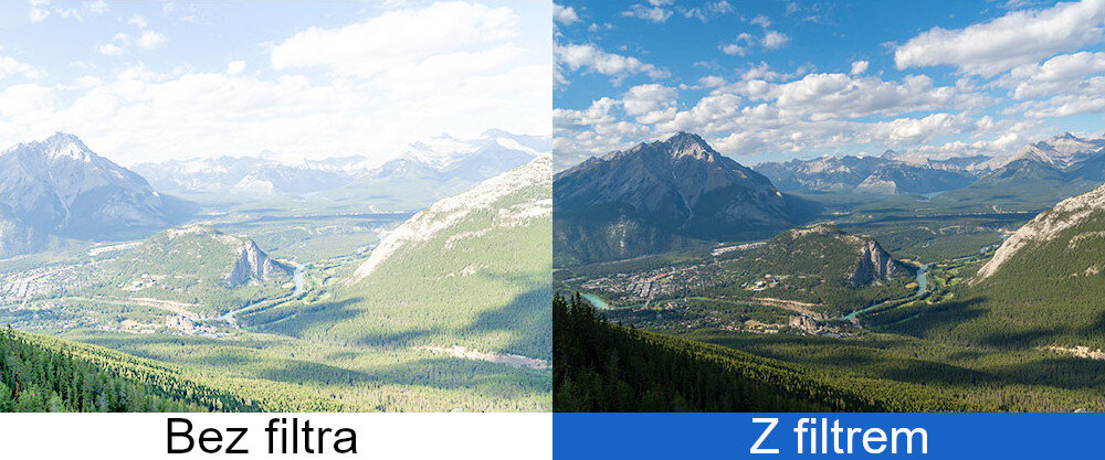 Zestaw filtrów DJI ND 8/16/32/64 do Mavic Air 3 działanie filtry wartości dostosowanie