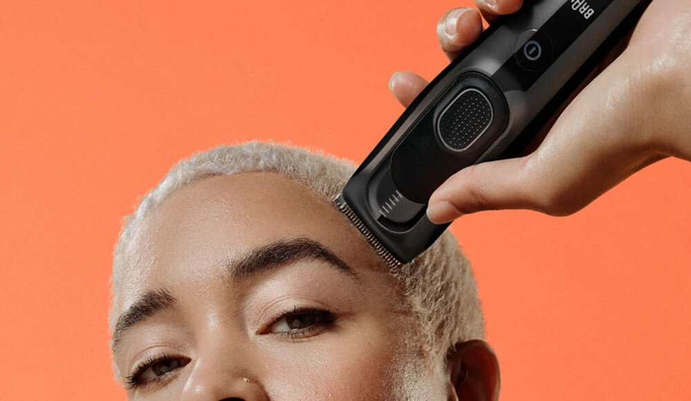 Strzyżarka BRAUN HC5310 3-24 mm Ergonomiczny uchwyt pokrycie guma wygodny uchwyt strzyżenie czyszczenie