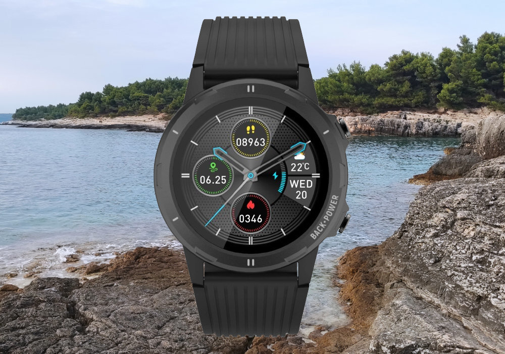Smartwatch DENVER SW-351 wytrzymałość styl elegancja przydatność samopoczucie wyposażenie
