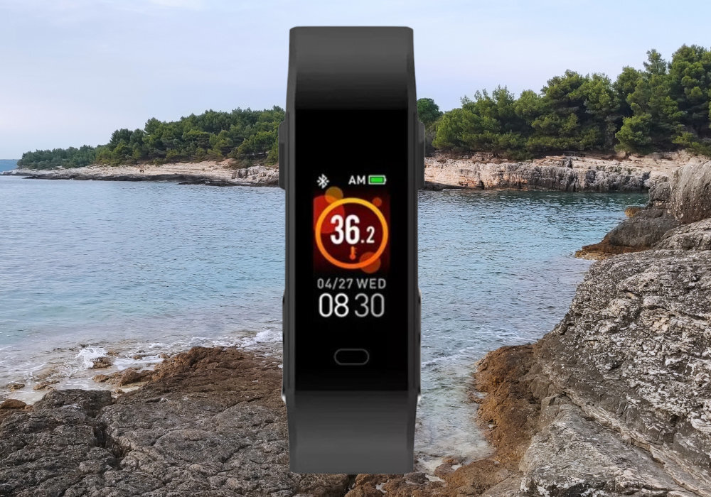 Smartband DENVER BFH- 19 wytrzymałość styl elegancja przydatność samopoczucie wyposażenie
