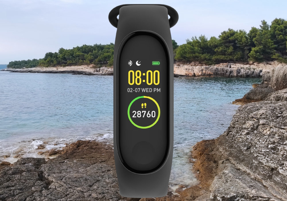 Smartband DENVER BFH-242 wytrzymałość styl elegancja przydatność samopoczucie wyposażenie