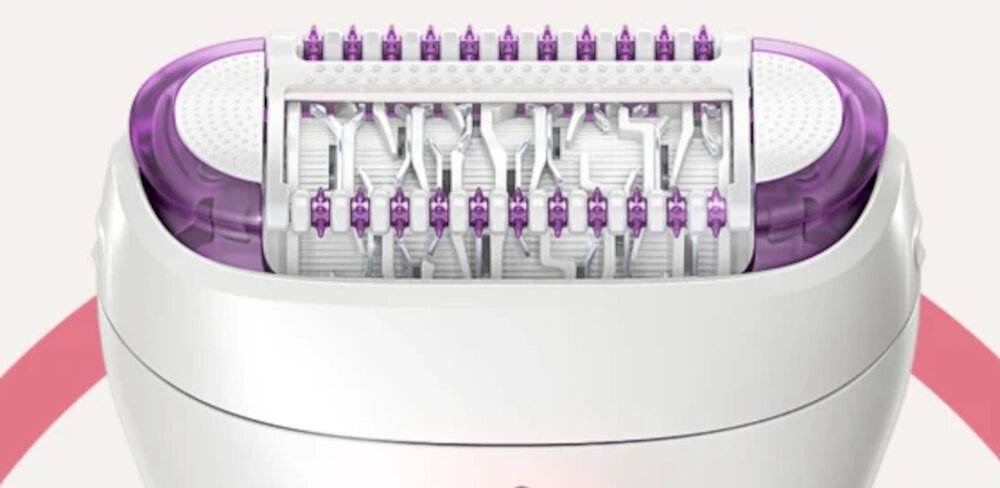 Depilator BRAUN Silk-epil 9 SES9-710 Głowica obrotowa szybko skutecznie powierzchnia usuwanie wloski
