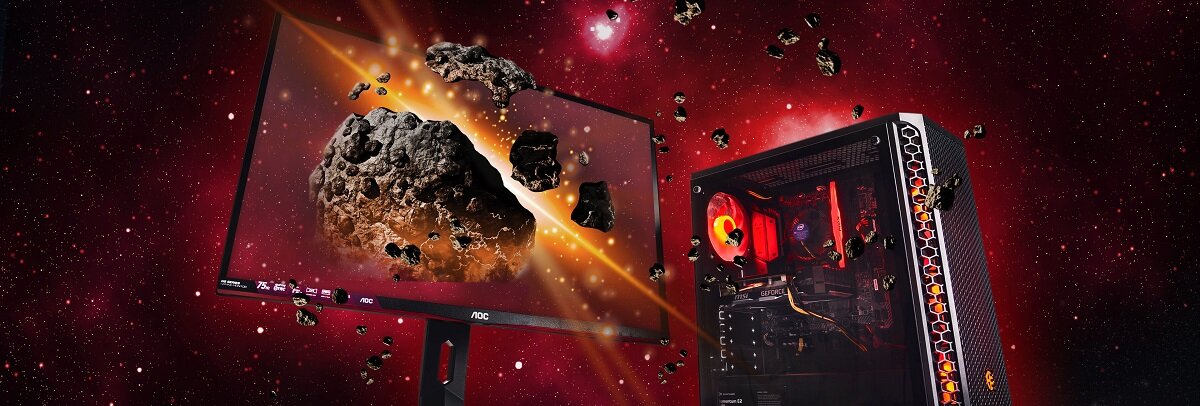 Komputer ADAX Draco R5-1600 8GB SSD 512GB GeForce GTX1050Ti Windows 10 Home Dużo pamięci RAM