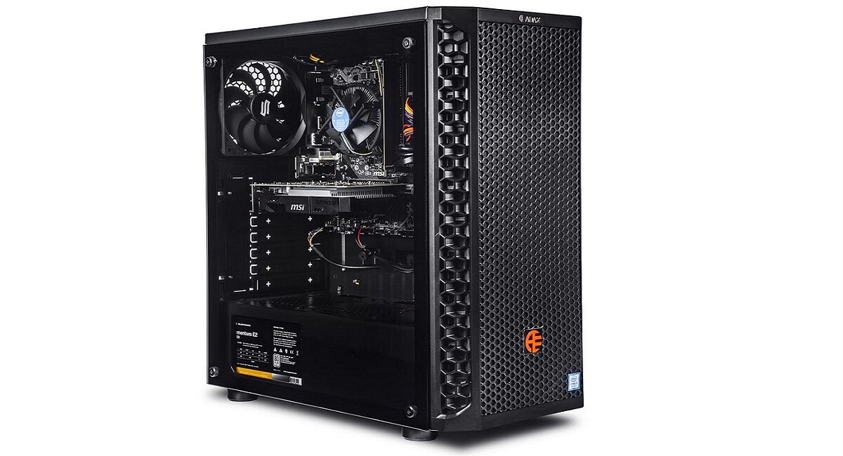 Komputer ADAX Draco R5-1600 8GB SSD 512GB GeForce GTX1050Ti Windows 10 Home Zainstalowany system operacyjny Windows 10 Home