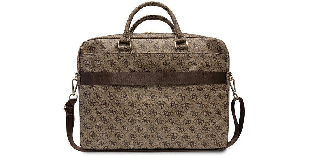 Torba na laptopa GUESS 4G Printed Logo 16 cali akcesorium przechowywanie laptop pojemność kieszenie