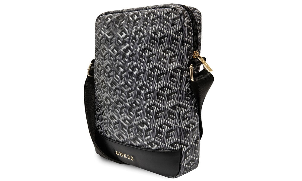 Torba na tablet GUESS GCube Stripe 10  akcesorium przechowywanie laptop pojemność kieszenie 