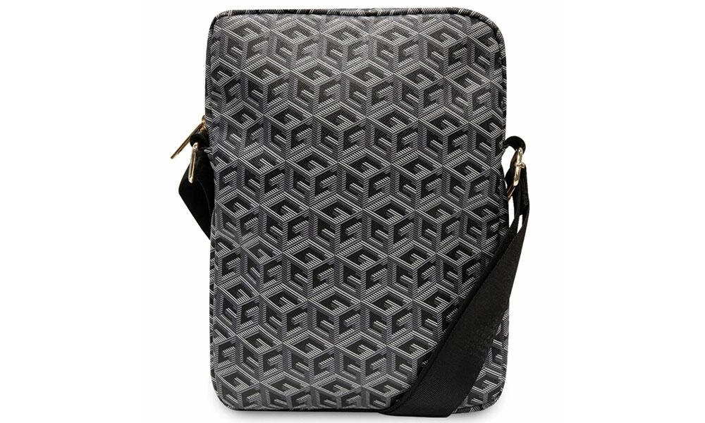 Torba na tablet GUESS GCube Stripe 10  akcesorium przechowywanie laptop pojemność kieszenie 
