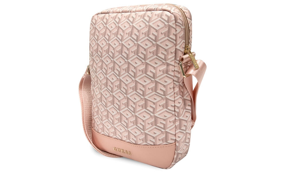 Torba na tablet GUESS GCube Stripe 10  akcesorium przechowywanie laptop pojemność kieszenie 
