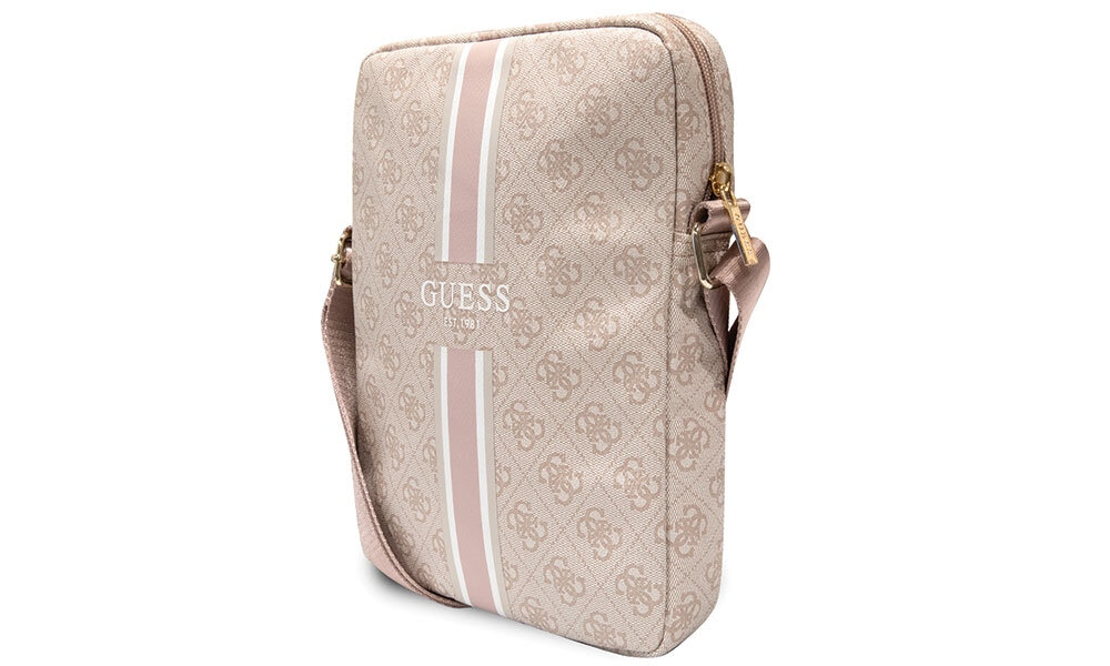 Torba na tablet GUESS 4G Stripes 10 akcesorium przechowywanie laptop pojemność kieszenie