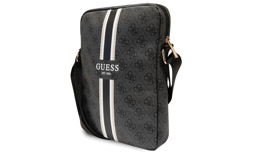 Torba na tablet GUESS 4G Stripes 10 akcesorium przechowywanie laptop pojemność kieszenie