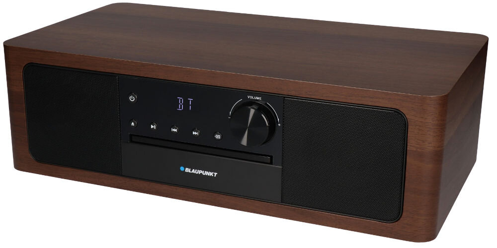 Wieża BLAUPUNKT MS22BT Orzechowy gniazdo usb, pliki muzyczne mp3, aux, jack 3,5 mm