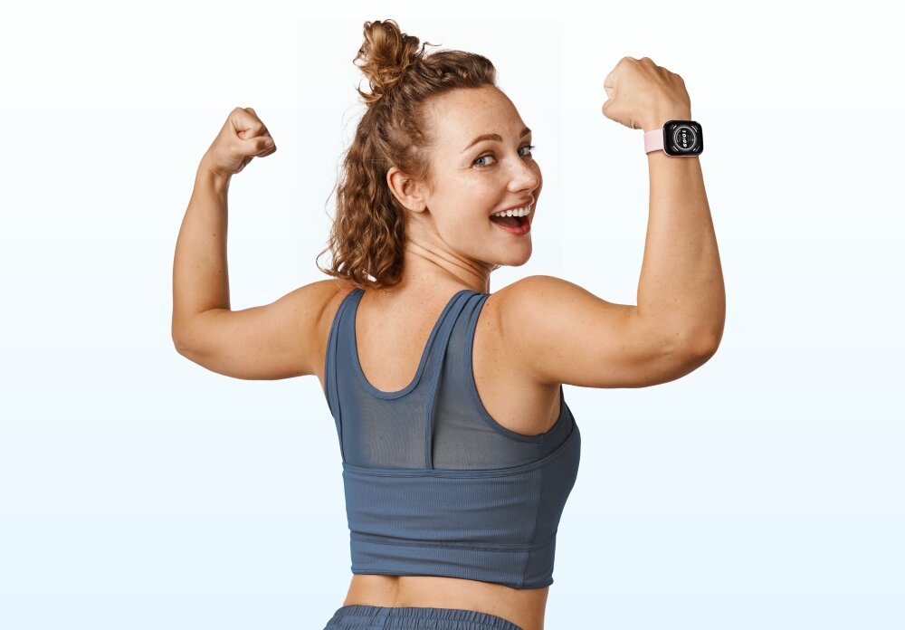 Smartwatch AMAZFIT BIP 5 ekran bateria czujniki zdrowie sport pasek ładowanie pojemność rozdzielczość łączność sterowanie krew puls rozmowy smartfon aplikacja