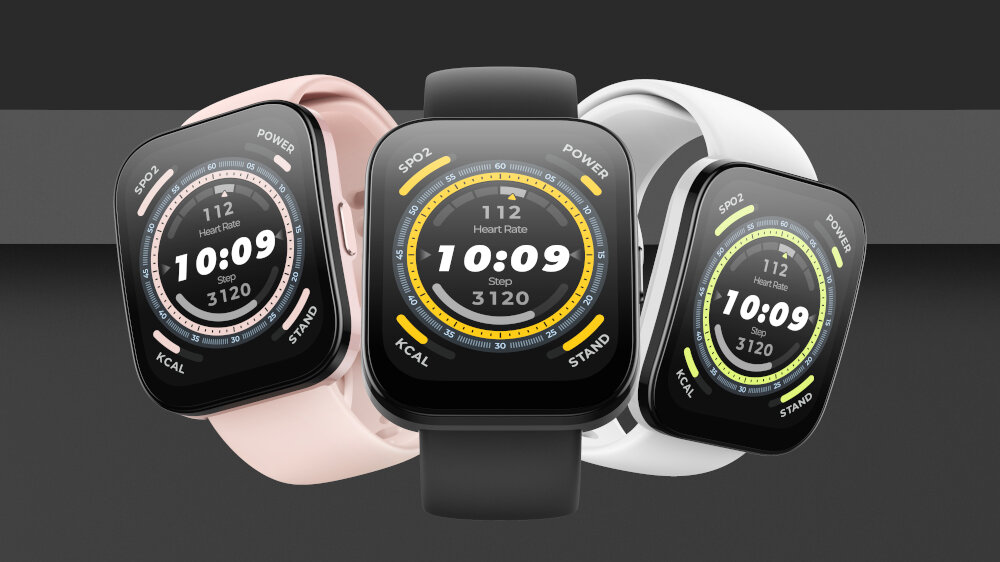 Smartwatch AMAZFIT BIP 5 ekran bateria czujniki zdrowie sport pasek ładowanie pojemność rozdzielczość łączność sterowanie krew puls rozmowy smartfon aplikacja