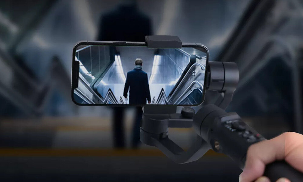 Gimbal HOHEM iSteady Mobile+ Czarny kompatybilność tryby udźwig smartfon