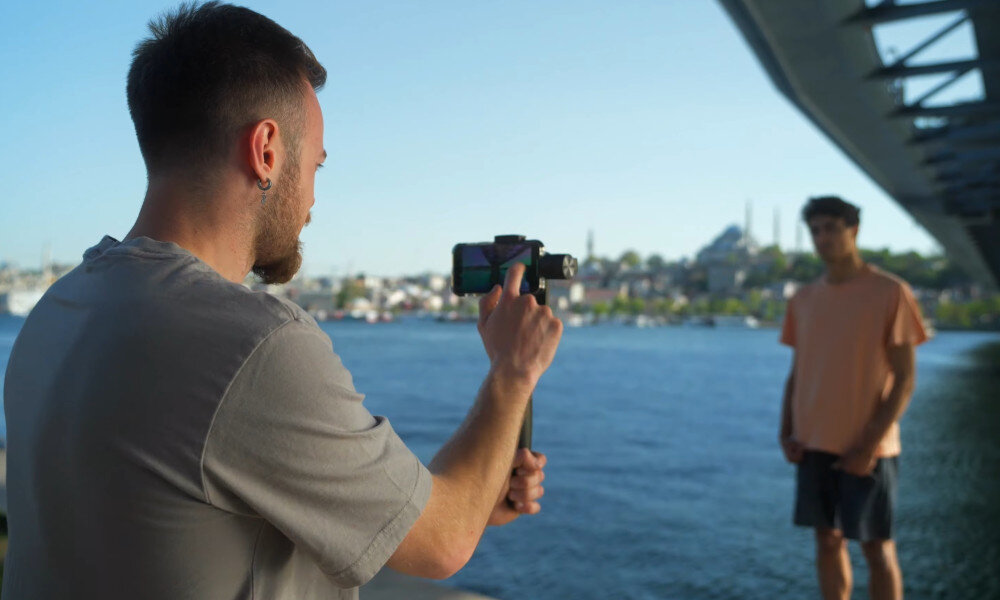 Gimbal HOHEM iSteady Mobile+ Czarny przeznaczenie zastosowanie działanie opis