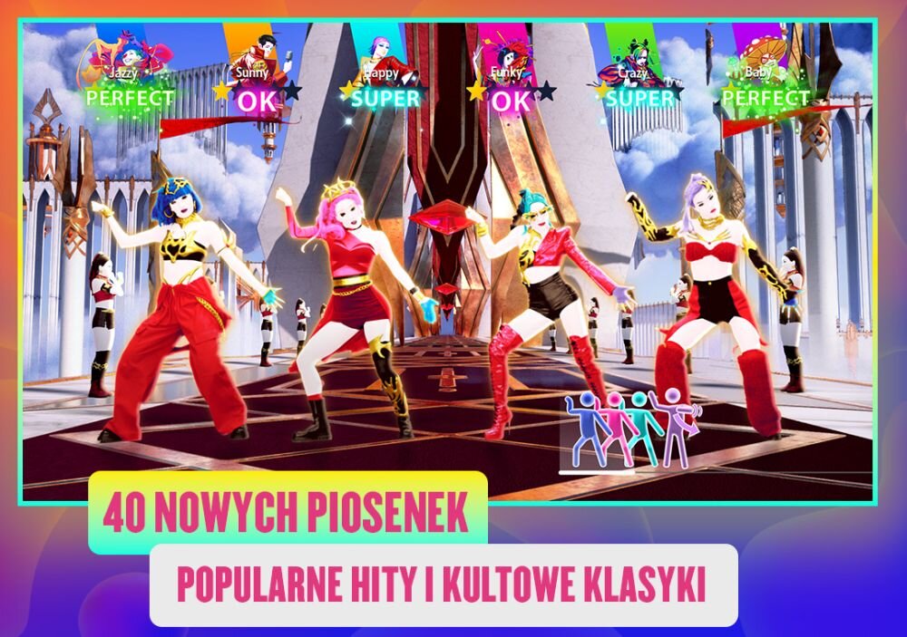 Just Dance 2024 Gra utwory świat postacie taniec rozrywka platforma