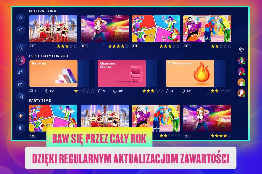 Just Dance 2024 Gra utwory świat postacie taniec rozrywka platforma