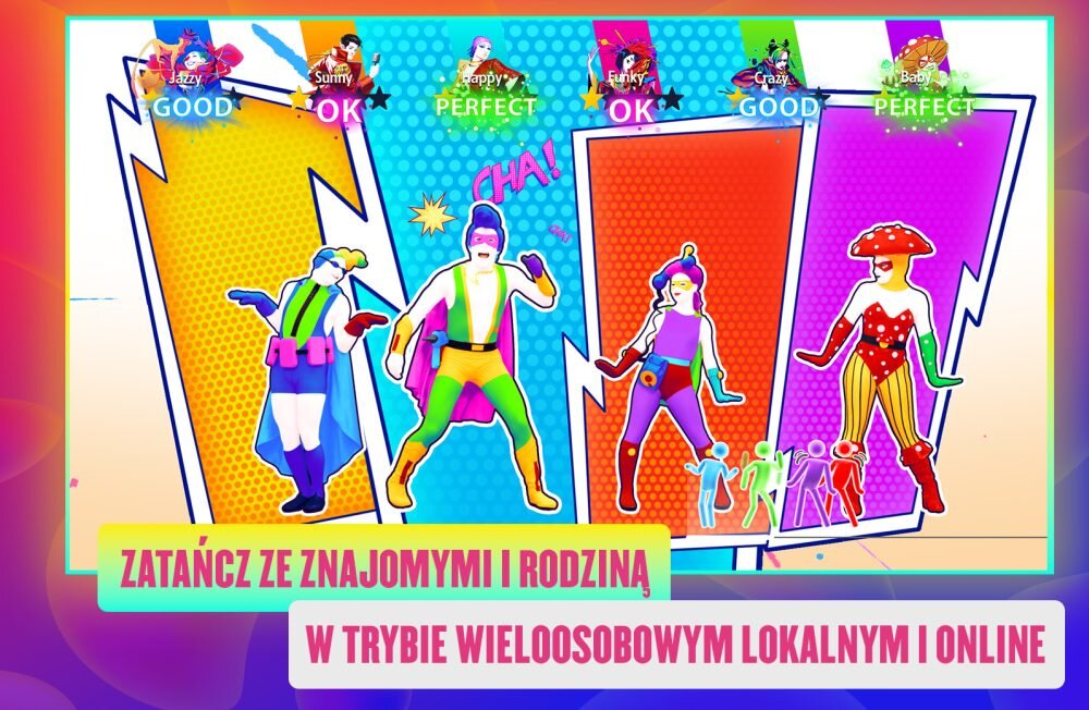 Just Dance 2024 Gra utwory świat postacie taniec rozrywka platforma