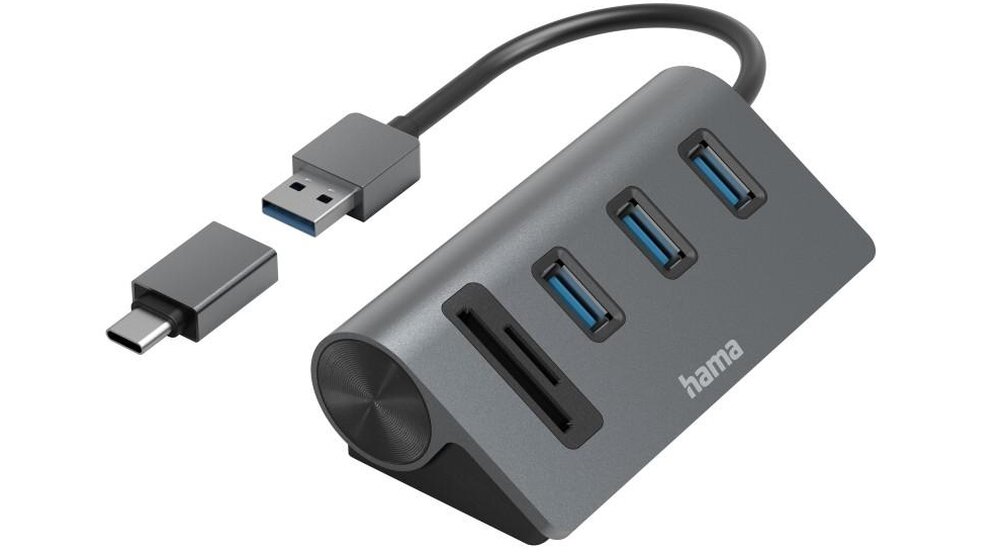 Stacja dokująca HAMA 200140 Antracytowy miejsce dane ograniczenia szybkość transfer adapter zastosowanie