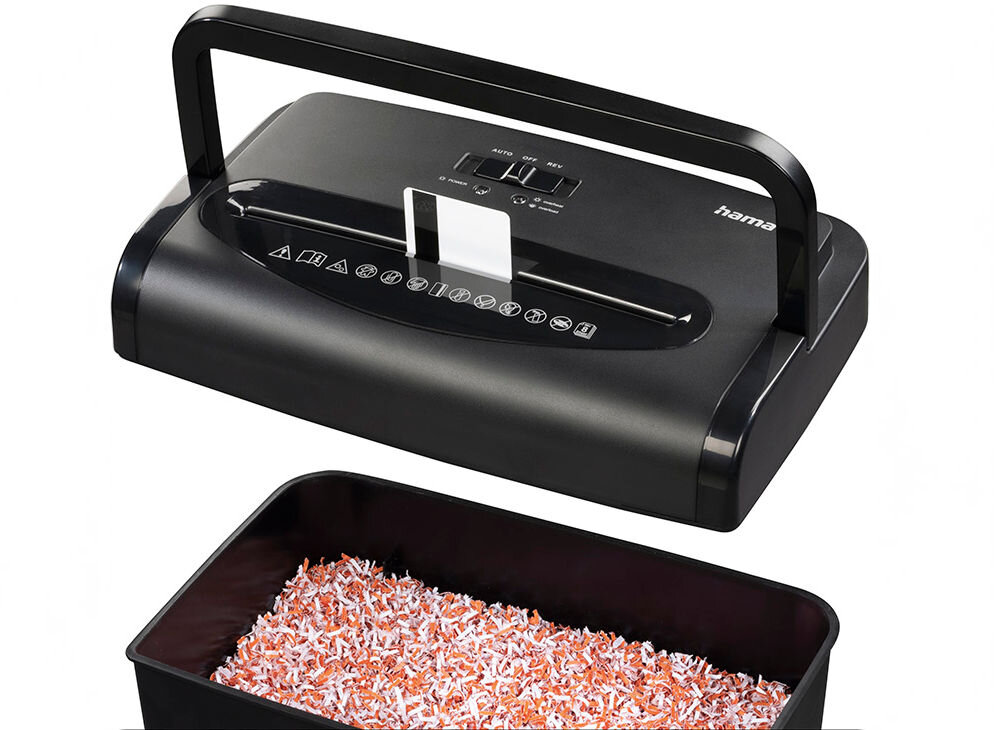 zdjęcie niszczarki Hama premium M8 20l