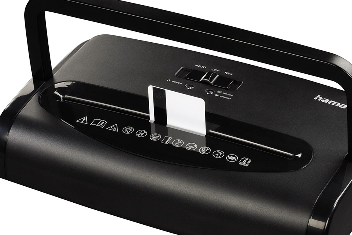 zdjęcie niszczarki Hama premium M8 20l