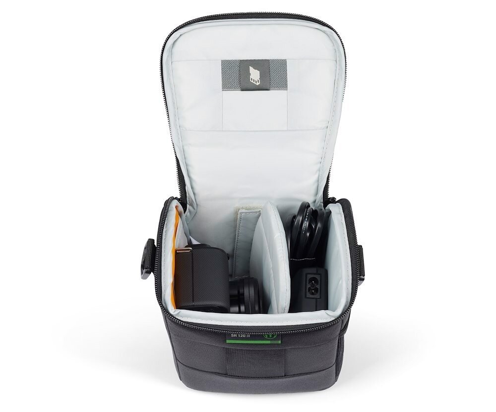 Torba LOWEPRO Adventura SH 120 III Czarny foto zdjęcia akcesoria pasek kieszenie ekologia recykling