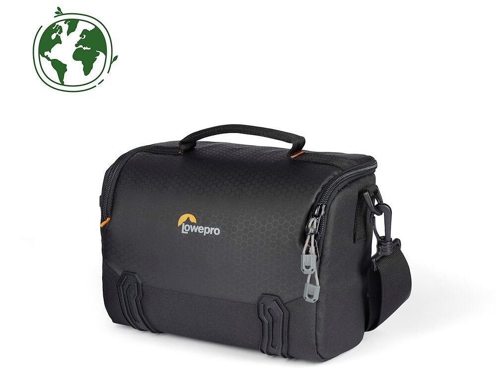 Torba LOWEPRO Adventura SH 160 III Czarny foto zdjęcia akcesoria pasek kieszenie ekologia recykling