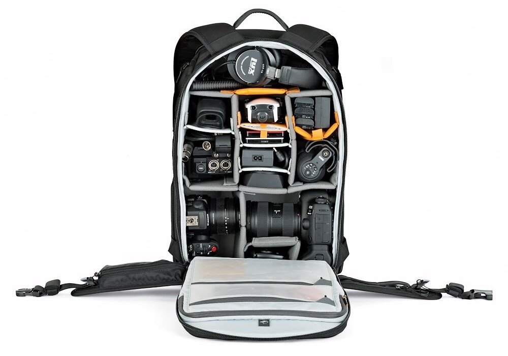Plecak LOWEPRO ProTactic BP 450 AW II GL lustrzanki wysokość wygoda sprzęt kieszenie przechowywanie trwałość wytrzymałość rzepy przegrody możliwości