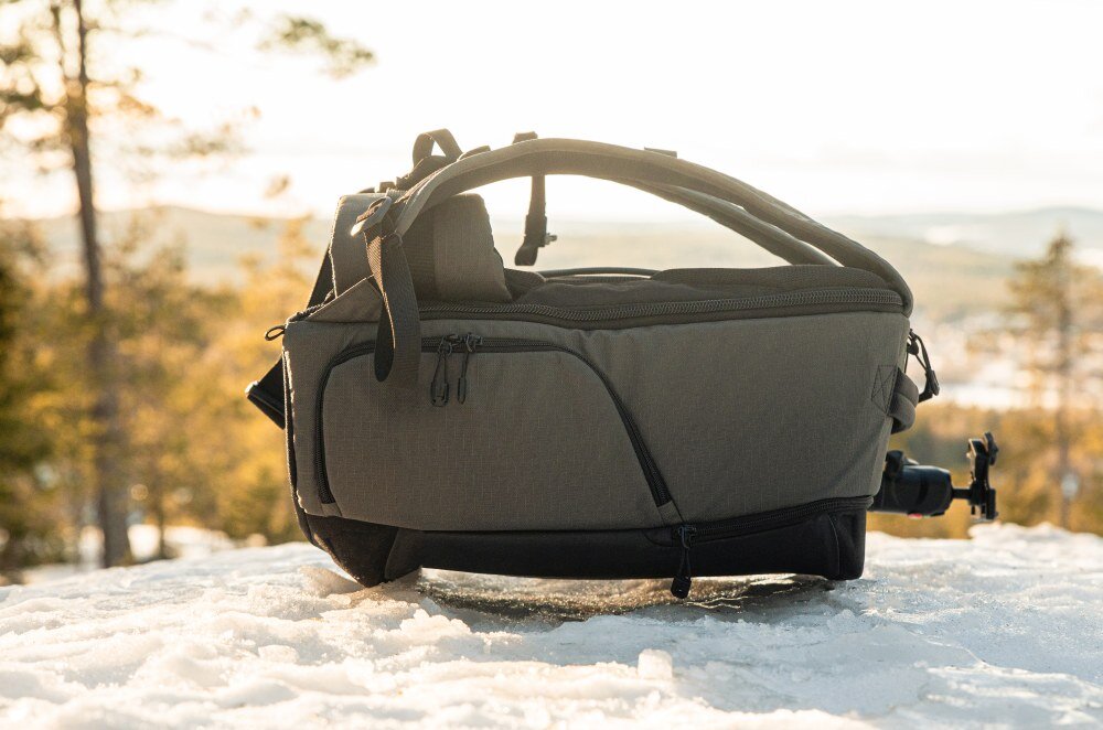 Plecak LOWEPRO Flipside BP 400 AW III foto zdjęcia akcesoria pasek kieszenie ekologia recykling