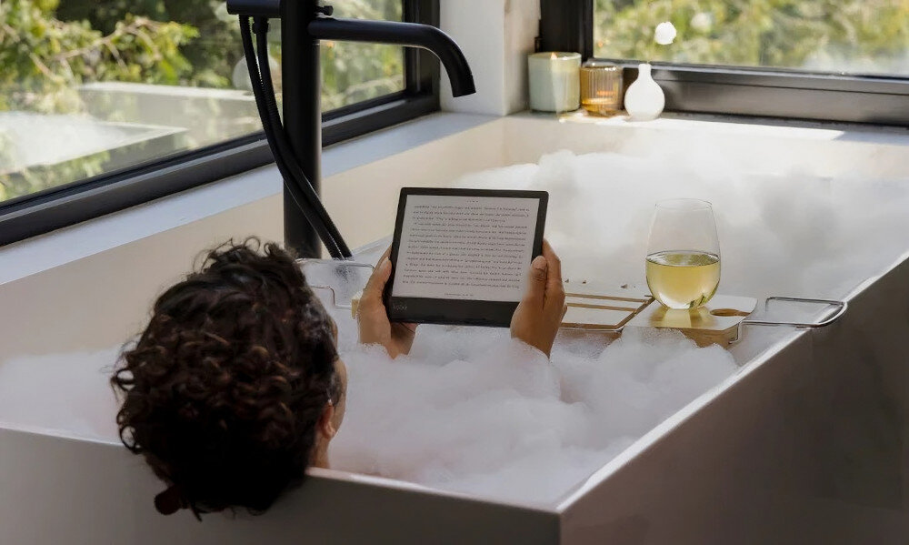 Czytnik E-Booków KOBO Sage Czarny wodoodporność szczelność klasa