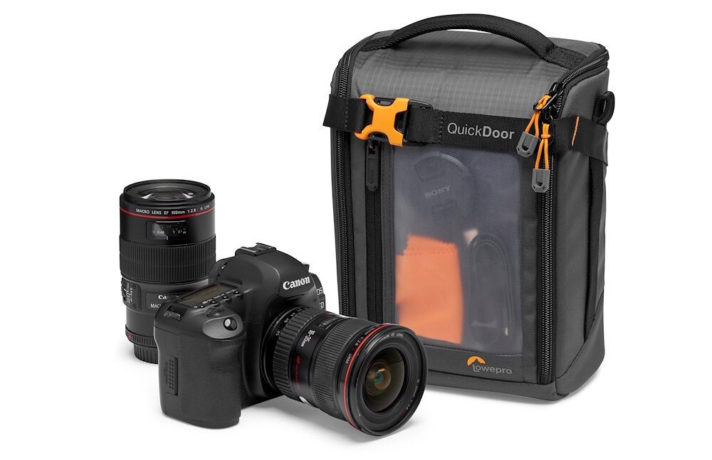 Etui LOWEPRO Gearup Creator Box M II foto zdjęcia akcesoria pasek kieszenie ekologia recykling