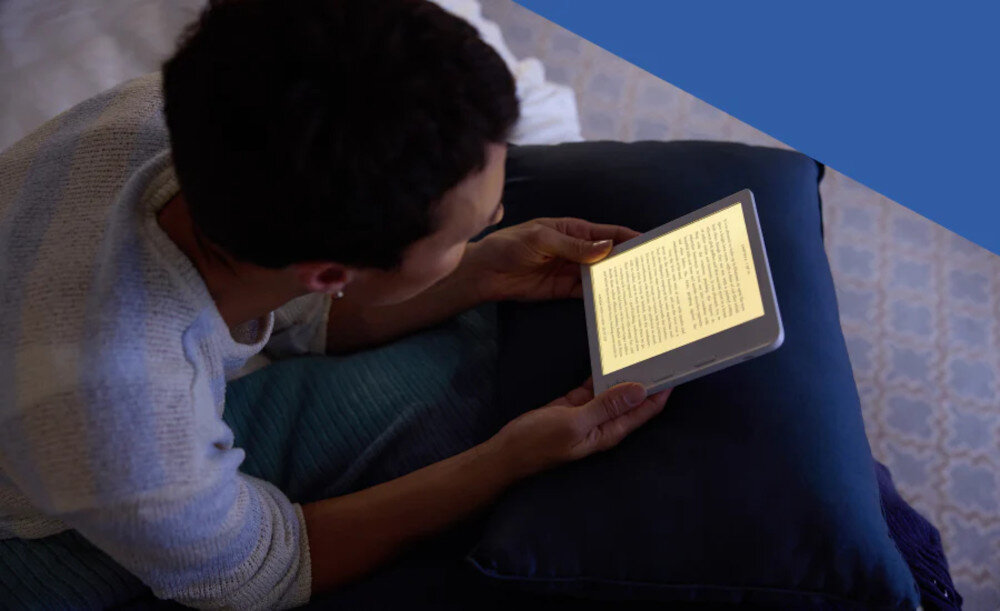 Czytnik E-Booków KOBO Libra 2 Czarny dostosowanie czcionki rozmiar jasność technologie