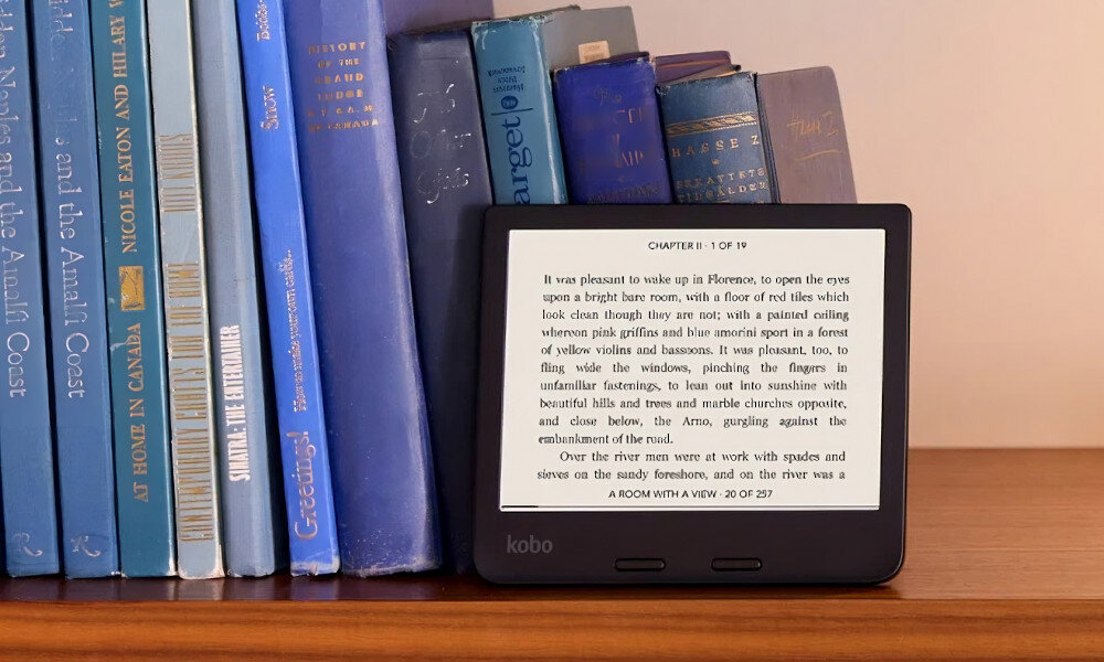 Czytnik E-Booków KOBO Libra 2 Czarny bateria czas działania ładowanie porty