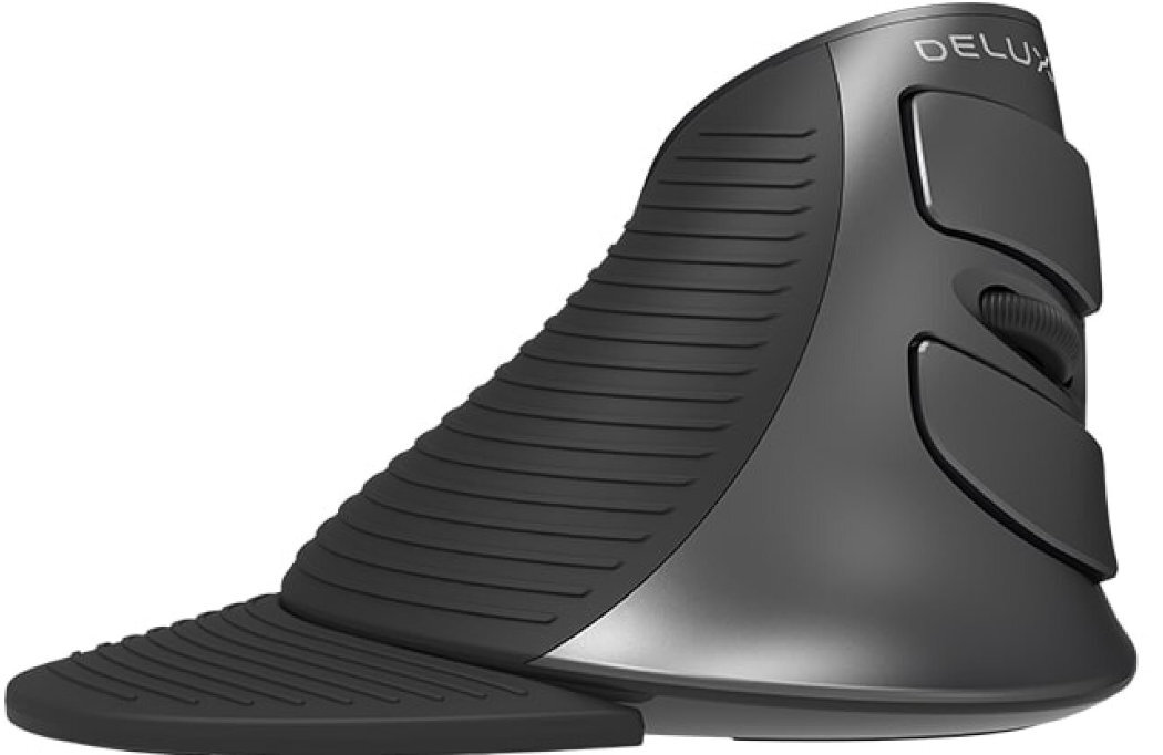Mysz DELUX M618G DB pionowa wygoda konstrukcja intuicja