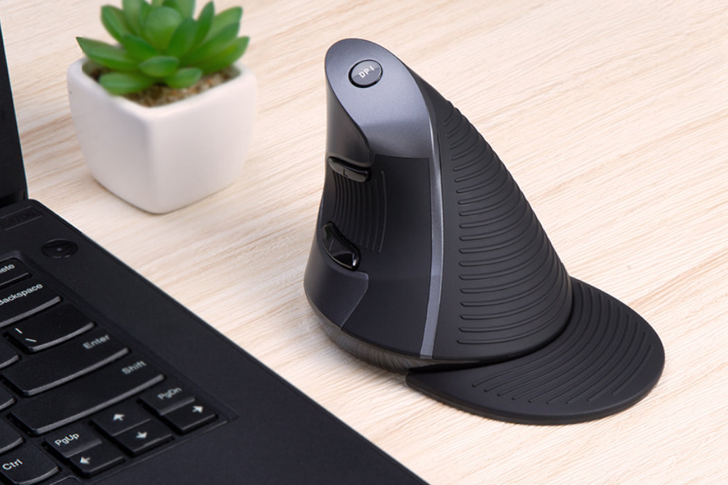 Mysz DELUX M618G GX pionowa wygoda konstrukcja intuicja