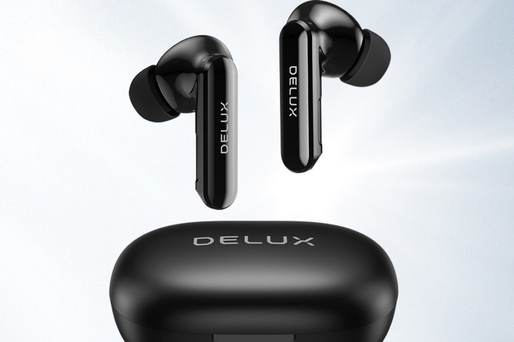 Słuchawki DELUX TWS DT5 wygoda sport Wodoodporność ładowanie jakość szybkość
