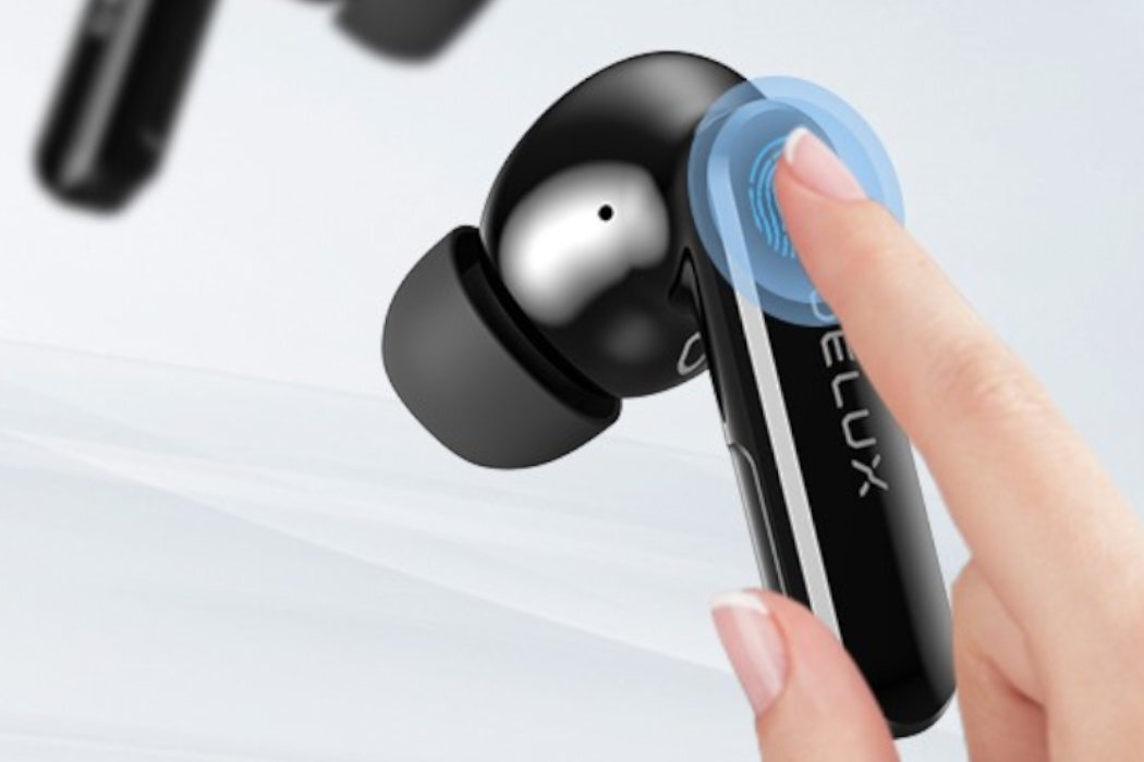Słuchawki DELUX TWS DT5 wygoda sport Wodoodporność ładowanie jakość szybkość